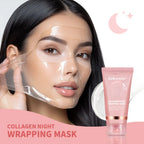 Masque Coréen au Collagène Peel-Off — Anti-Rides & Lifting Nuit