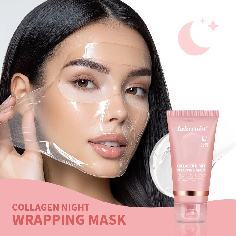 Masque Coréen au Collagène Peel-Off — Anti-Rides & Lifting Nuit