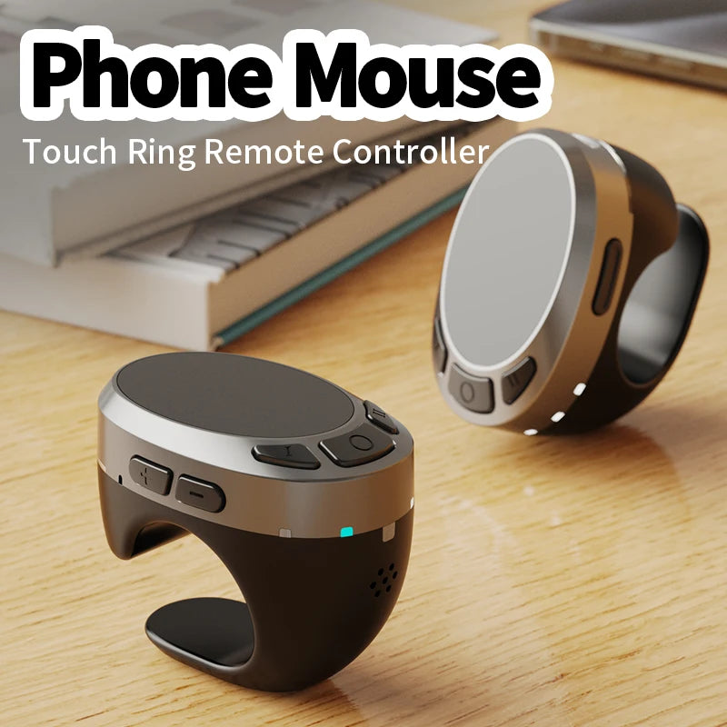 Bague Télécommande Bluetooth — Scroll TikTok & Tourne-Page