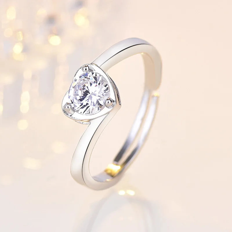 Bague Cœur Argent 925