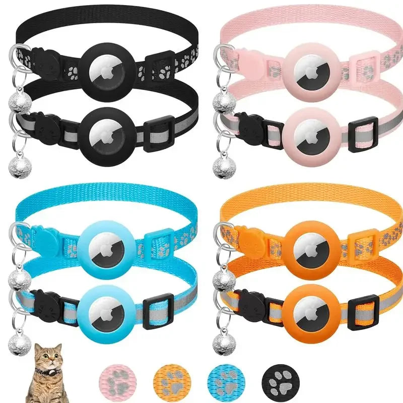 Collier Chat pour AirTag