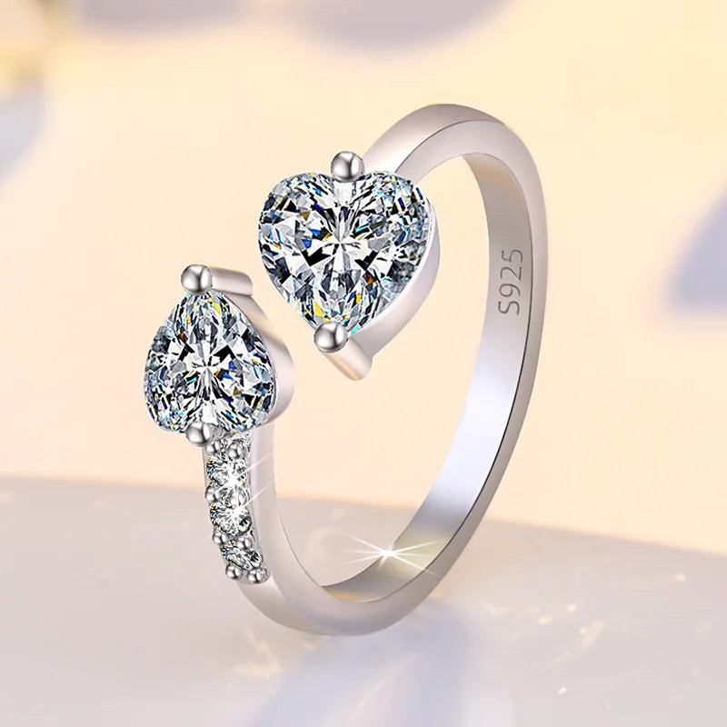 Bague Cœur Argent 925