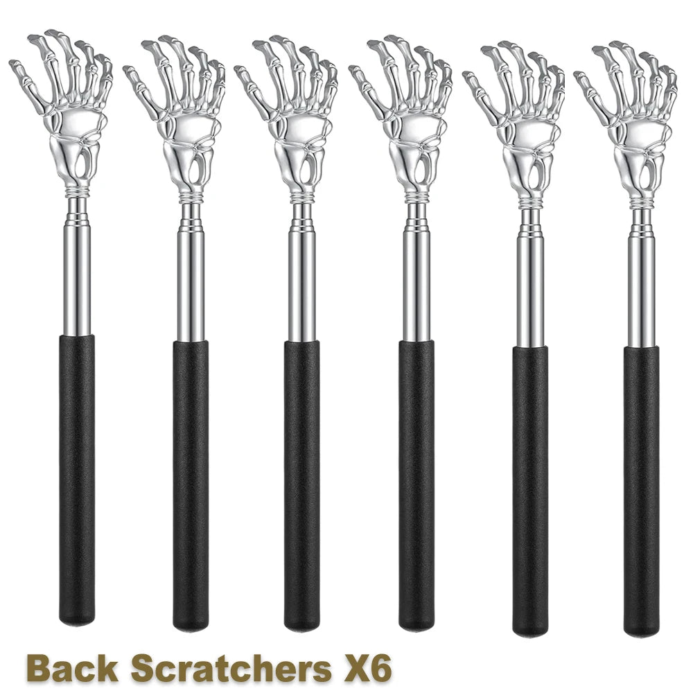 Gratte-Dos Télescopique Inox — Extensible 21-53 cm Humains & Animaux