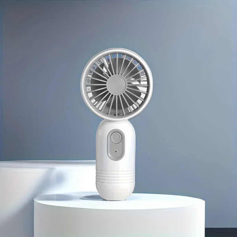 Mini Portable Fan USB Charging 3-Speed Handheld Small Fan Suitable for Office, Student Dormitory, Outdoor Travel and Camping