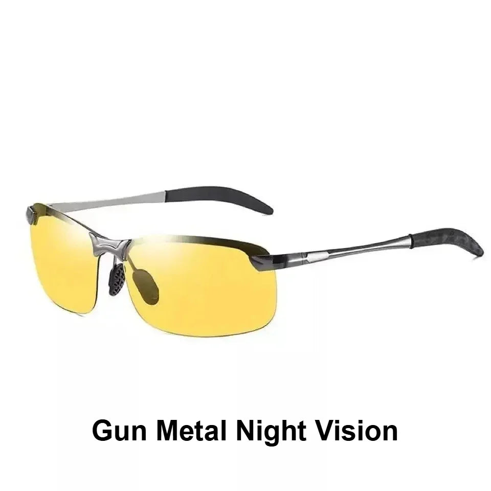 1/2/3pcs Day And Night Vision Sunglasses Polarized Smart Photochromic Sun Glasses For Man Woman Camping Fishing Driving Climbing