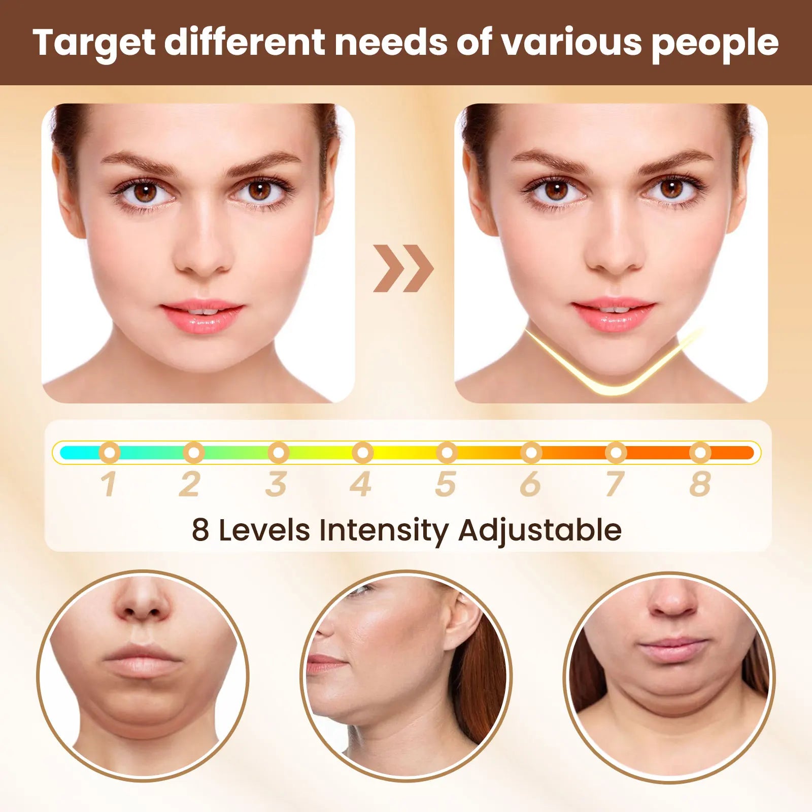 Appareil EMS Lifting Visage V-Face