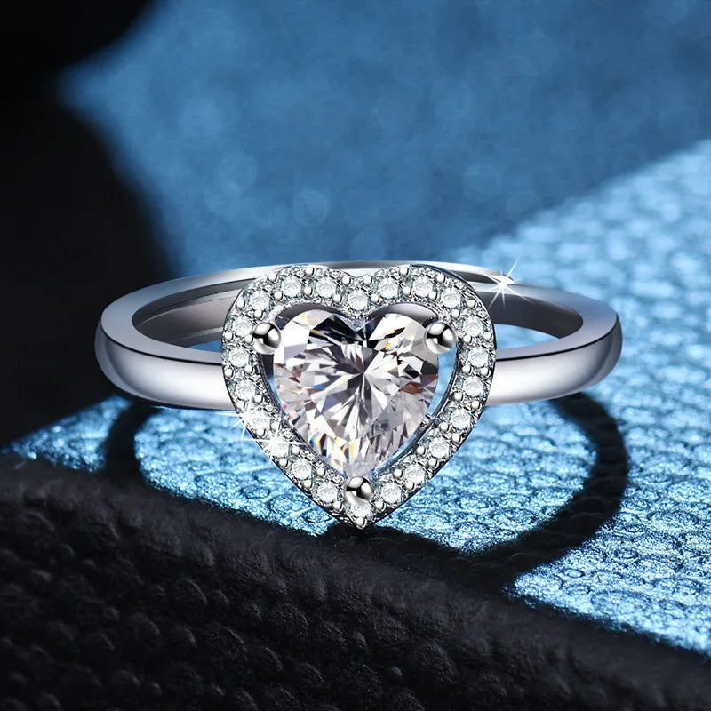 Bague Cœur Argent 925