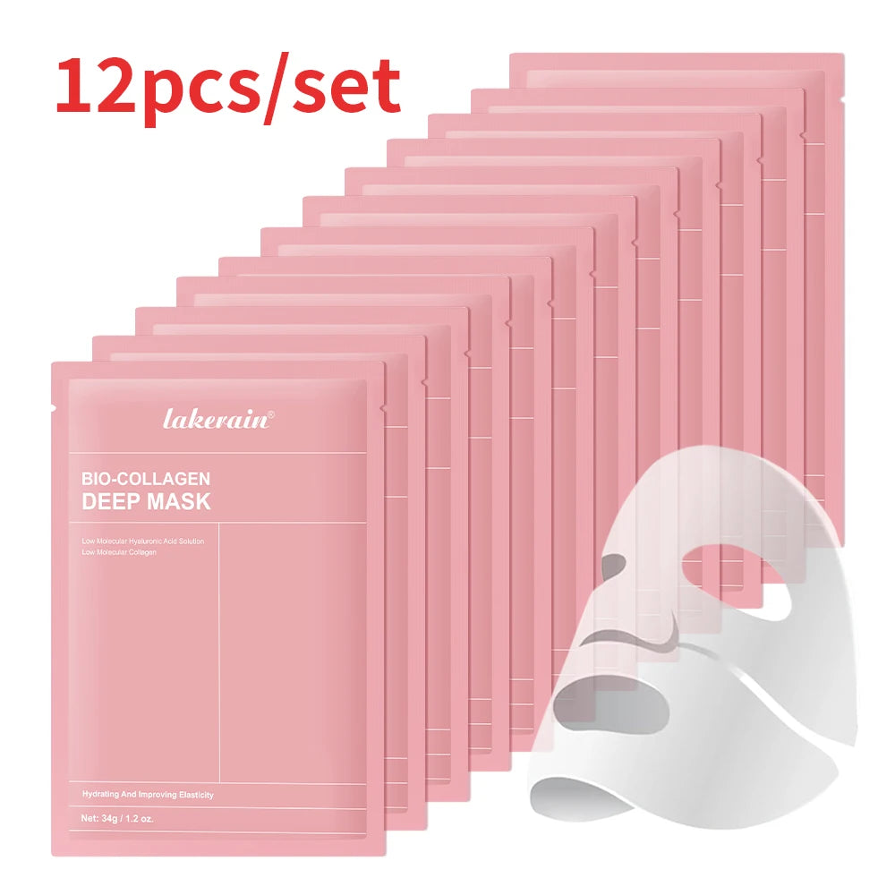 Masque Bio-Collagène Profond – Hydratation Intense, Pores Resserrés & Éclat