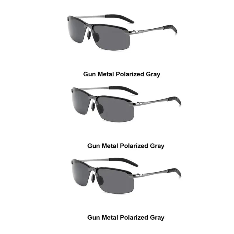 1/2/3pcs Day And Night Vision Sunglasses Polarized Smart Photochromic Sun Glasses For Man Woman Camping Fishing Driving Climbing