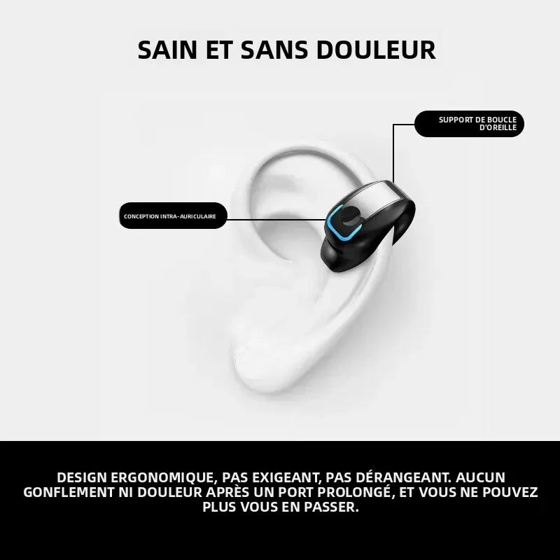 Écouteurs Bluetooth Sans Fil — Son Premium & Confort Total