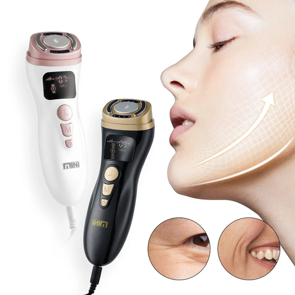 Appareil HIFU Mini — Lifting Ultrasons, RF & EMS Visage, Cou & Yeux