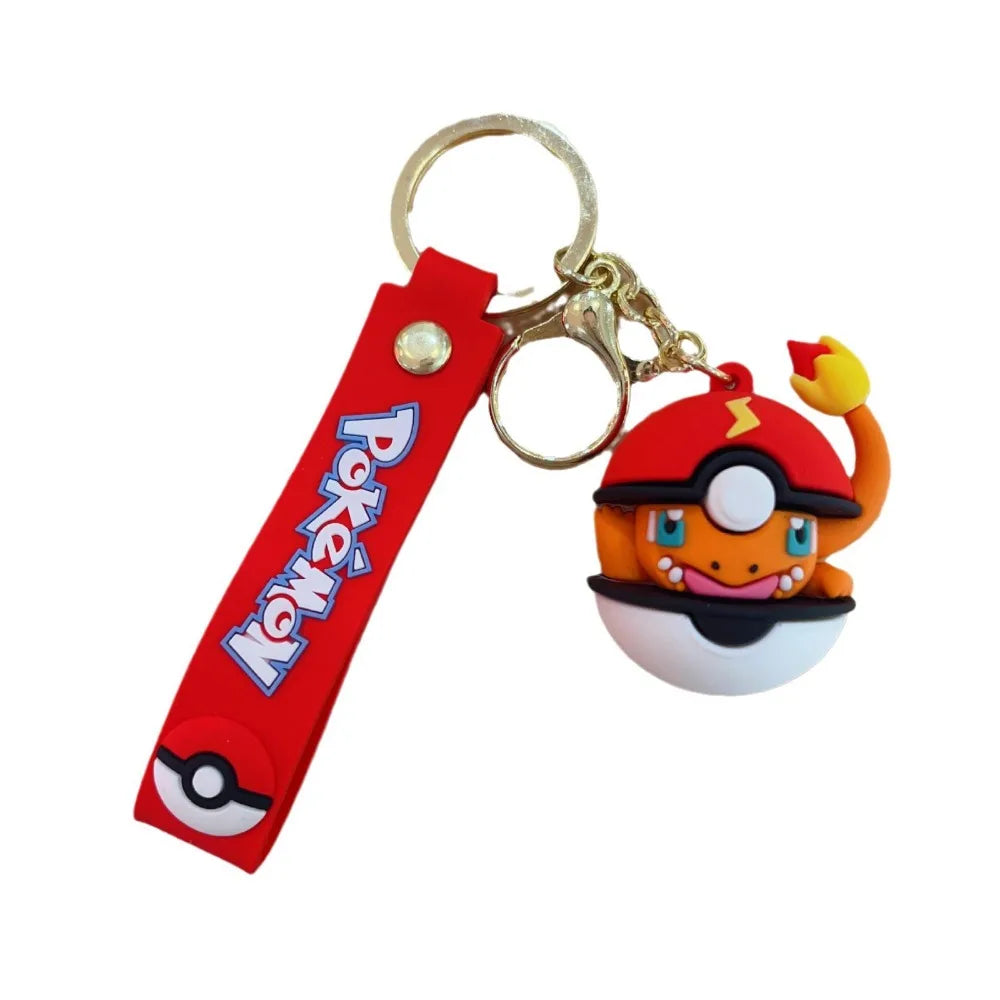 Pokémon Gift Idea - Pikachu Poké Ball keychain. A thoughtful gift for any Pokémon lover. Add charm to your keys or backpack!