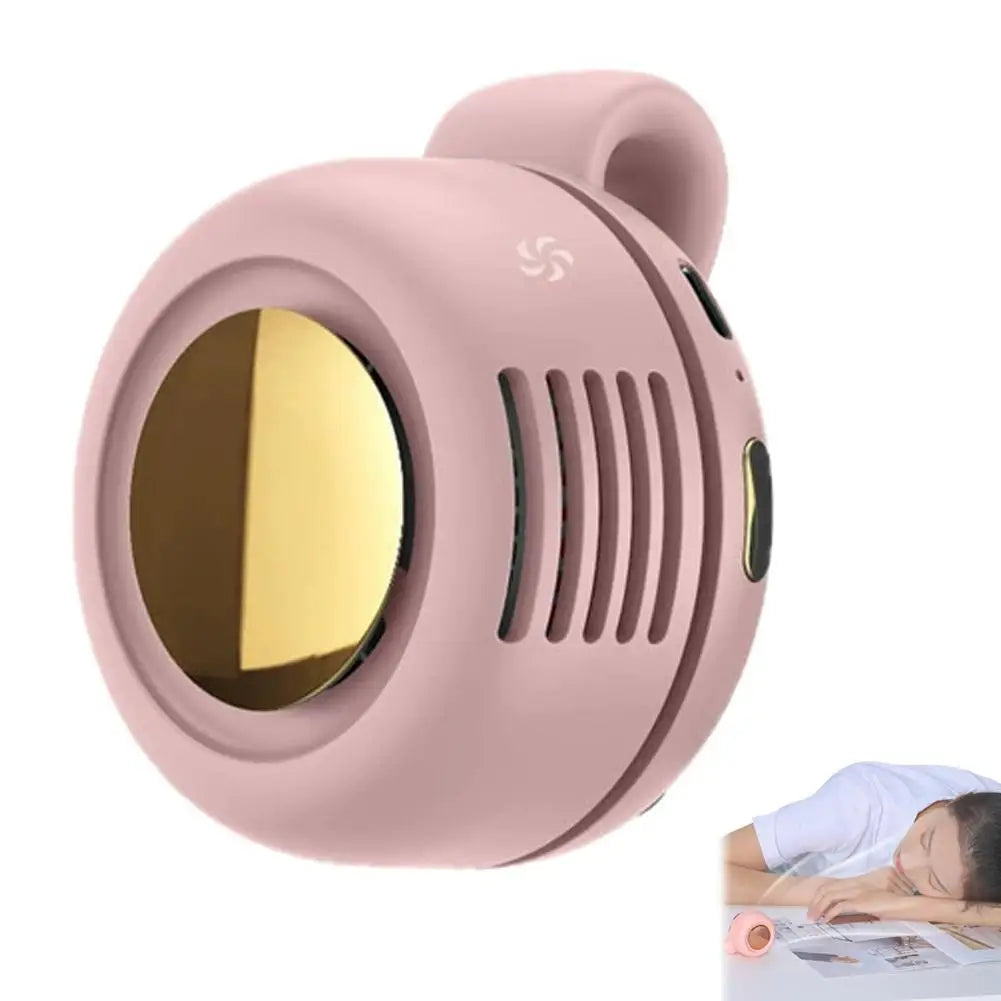 Ventilateur Ceinture Portable Sans Lame — 60 Pales Silencieux 5h Batterie USB