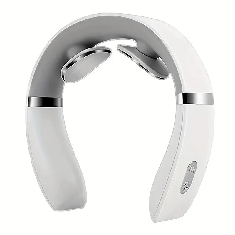 Masseur Cervical Mini Portable — Électrodes Douces 15 min