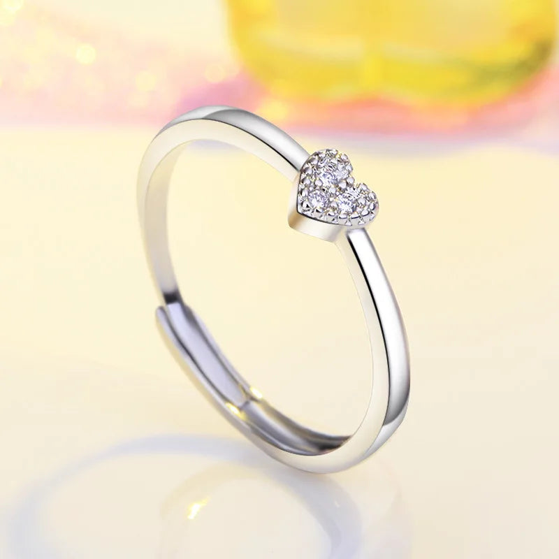Bague Cœur Argent 925