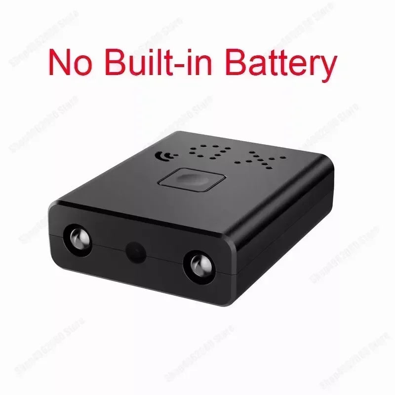 Mini Caméra Espion 1080P WiFi — Invisible Vision Nocturne Batterie Intégrée