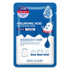 Masques Visage Acide Hyaluronique & Collagène – Lot de 20 | Hydratation Intense