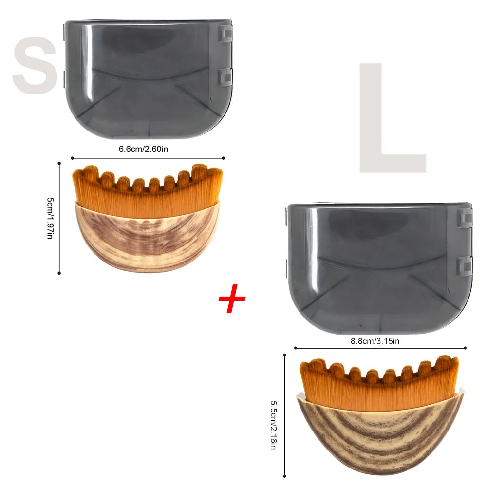 Gua Sha Contour du Visage — Brosse Drainage Lymphatique Sculptante