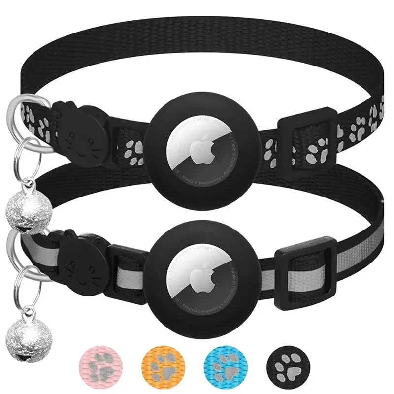 Collier Chat pour AirTag
