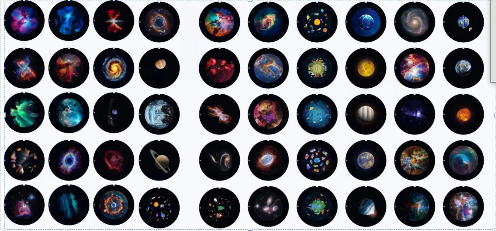 Projecteur Galaxie 2-en-1 — Veilleuse Ciel Étoilé