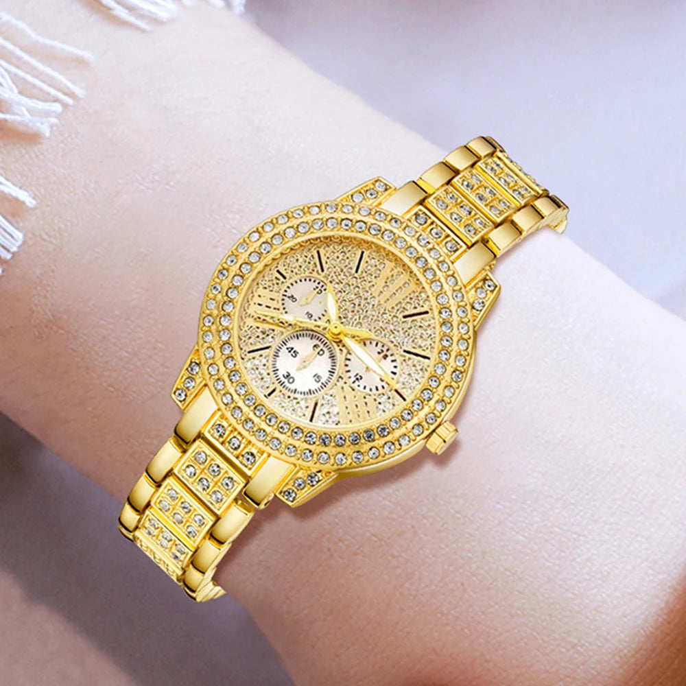 Montre & Parure Dorée