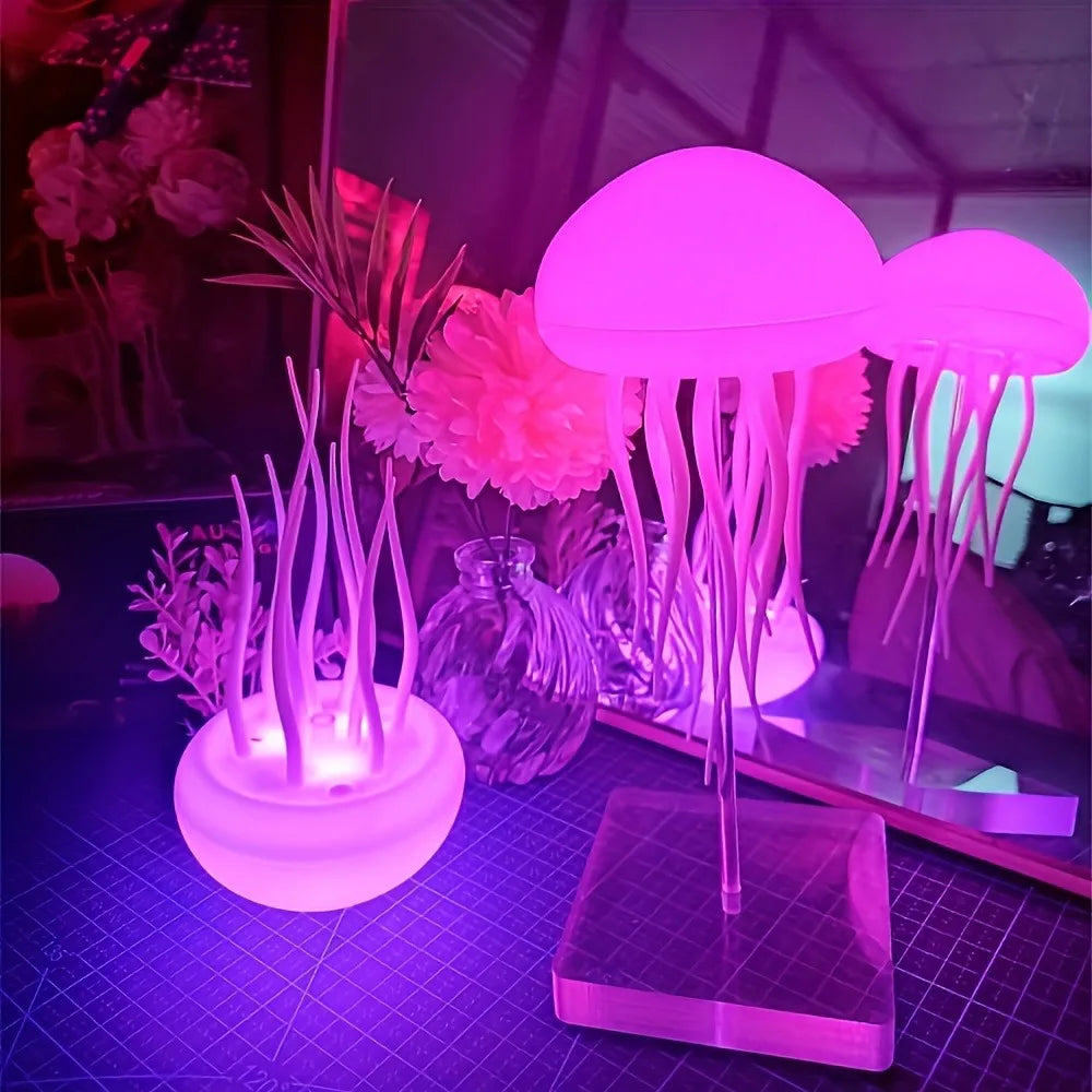 Lampe Méduse Gradient — Lumière Flottante Déco
