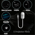 Projecteur Galaxie 2-en-1 Veilleuse Atmosphère — Rotation 360° Tactile USB Cadeau Romantique