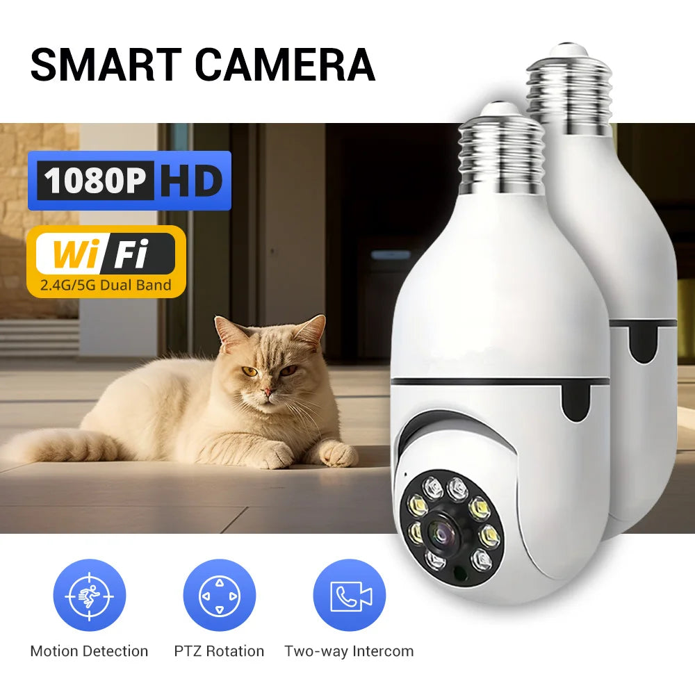 Caméra Ampoule 360°