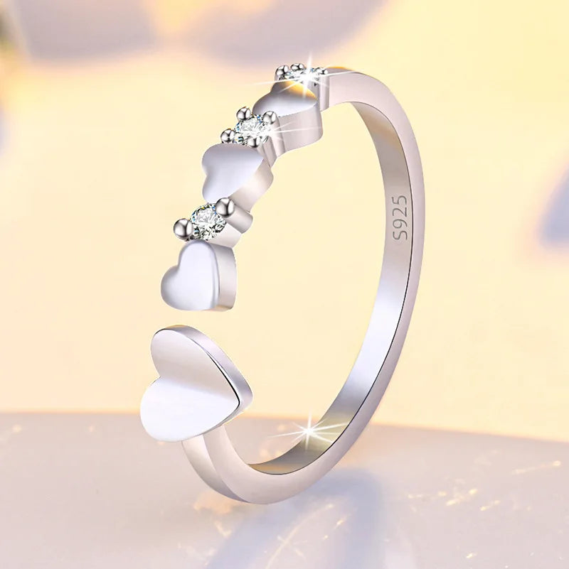 Bague Cœur Argent 925