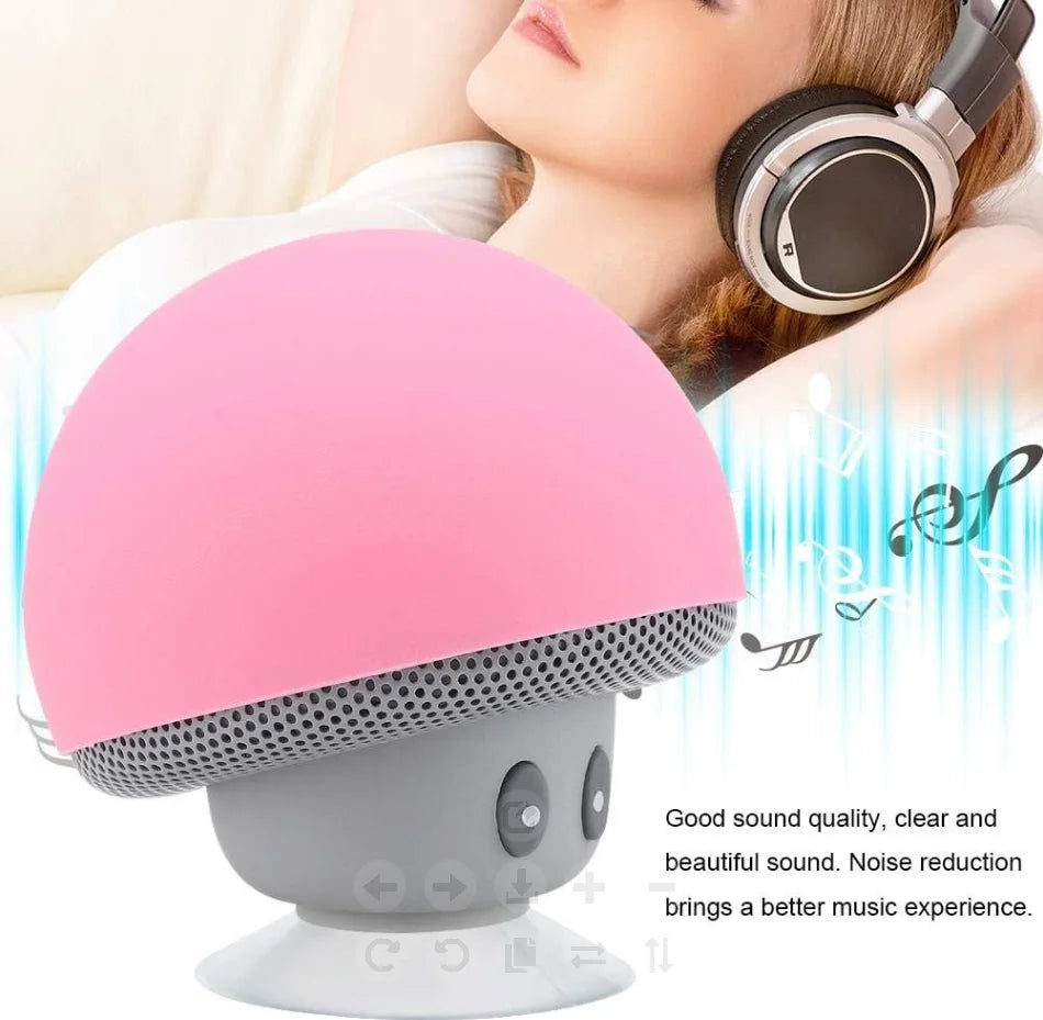 Enceinte Bluetooth Champignon — Portable Waterproof 9m