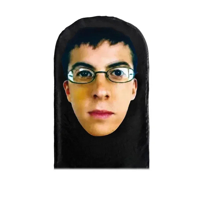3D Full Face Mask Balaclava Printed Realistic Funny Prank Face Mask for Cosplay Daily Joke Men Women Headdress Halloween Masks