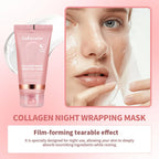 Masque Coréen au Collagène Peel-Off — Anti-Rides & Lifting Nuit