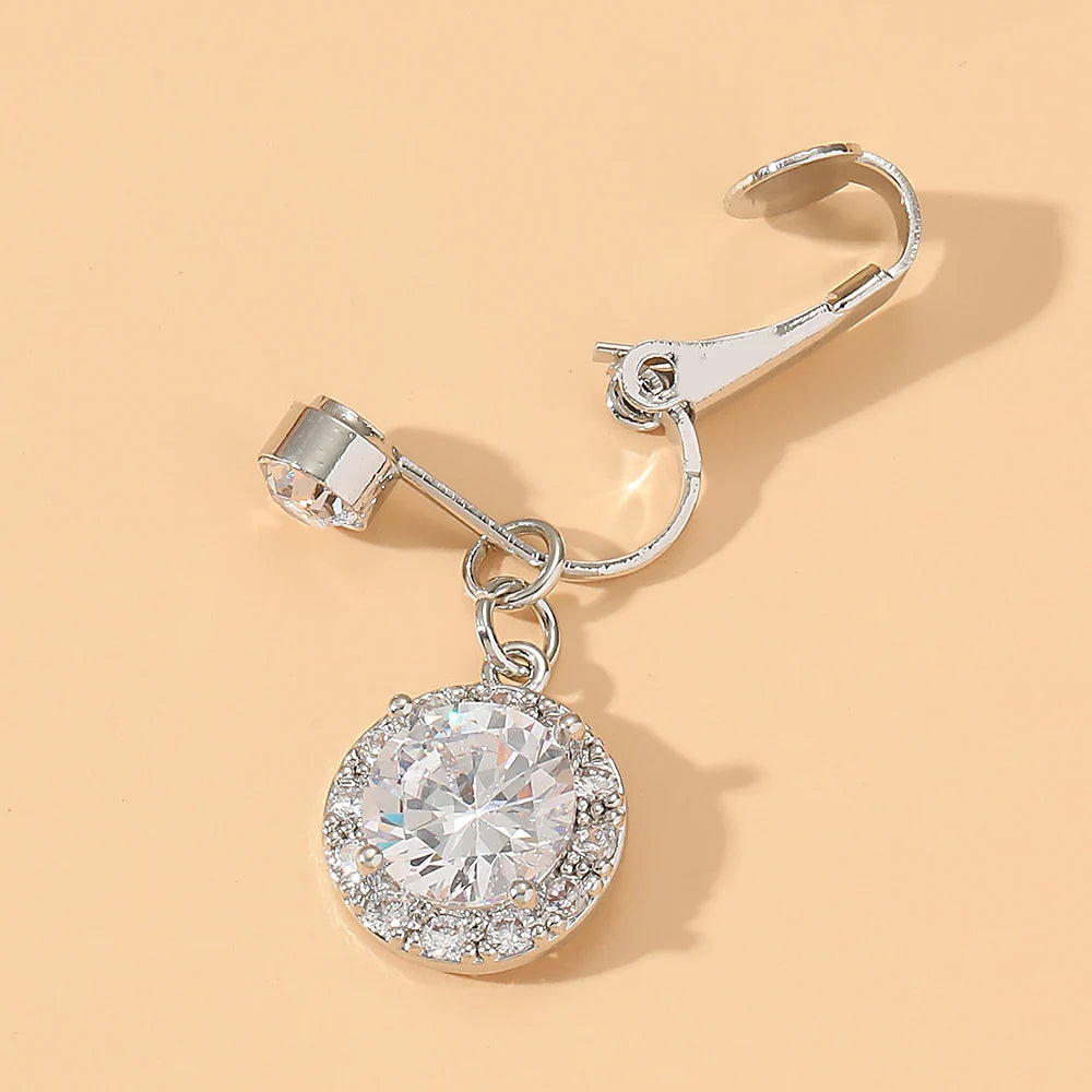 Faux Piercing Nombril Clip — Sans Perçage