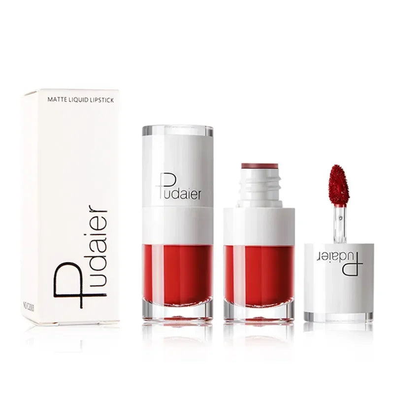 Red Lip Makeup Tattoo Long Lasting Lip Tint Matte Plumper Lip Gloss Liquid Matte Lipstick Waterproof Rouge