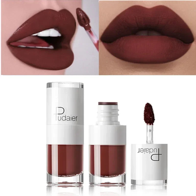 Red Lip Makeup Tattoo Long Lasting Lip Tint Matte Plumper Lip Gloss Liquid Matte Lipstick Waterproof Rouge