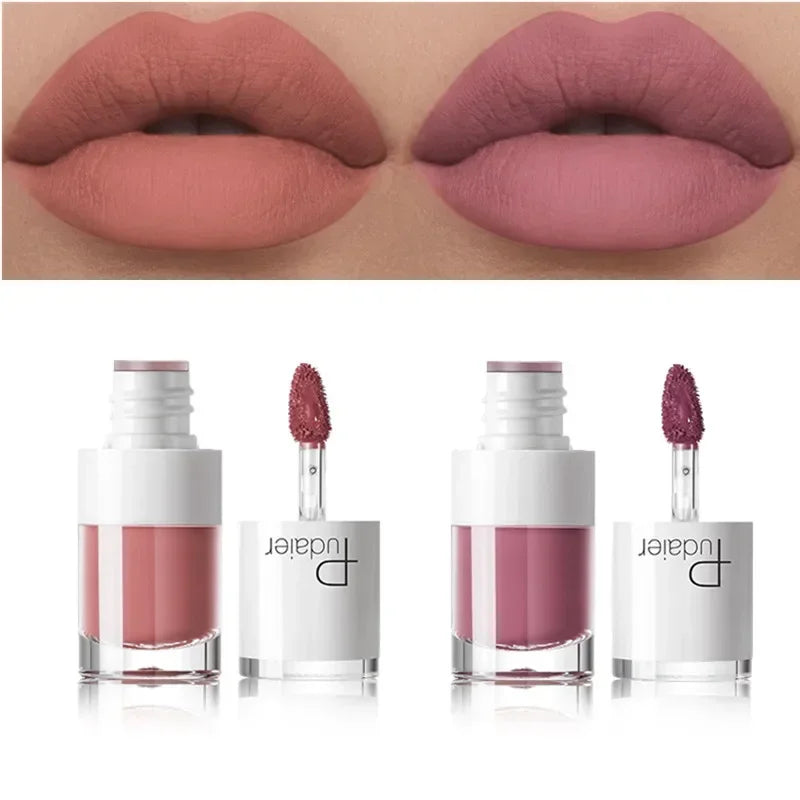 Red Lip Makeup Tattoo Long Lasting Lip Tint Matte Plumper Lip Gloss Liquid Matte Lipstick Waterproof Rouge